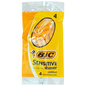 Bic Afeitadora Sensitive Shaver 4 Unidades