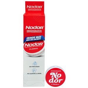 Nodor Crema Desodorante Rojo Clasico 12 Unidades