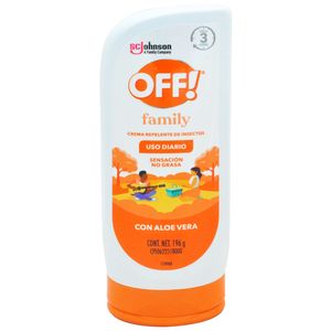 Off Repelente Crema Family 200 g