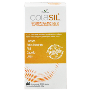 Colasil Suplemento Alimenticio Cápsula con Silicio Caja 60 Unidades