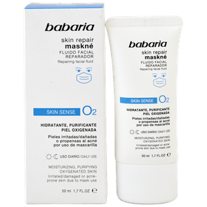 Babaria Fluido Facial Skin Sense O2 Piel Irritada 50 ml