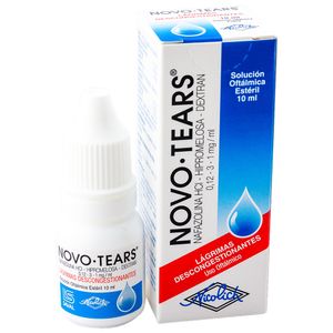 Novo-Tears Solución Oftálmico Frasco Con 10 mL