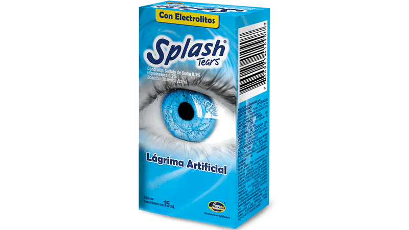 Lágrimas Artificiales Splash Tears Solución 15 ml