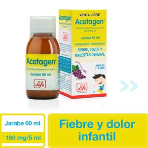 Acetagen Jarabe 160mg/5ml 60 ml