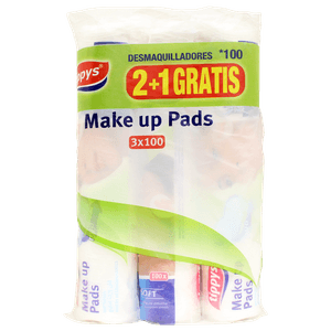 Tippys Pads Desmaquillantes Duo Soft 103 Unidades