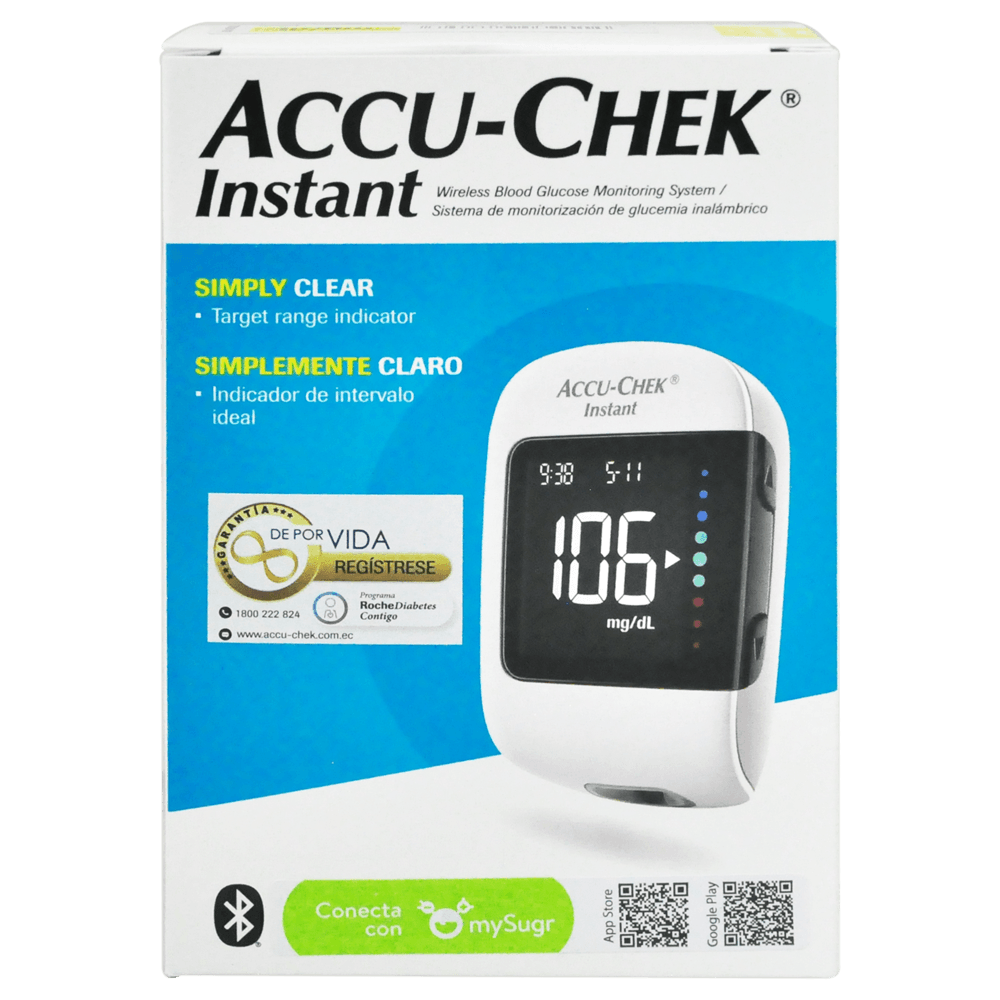 Medidor de glucemia Accu-Chek Instant