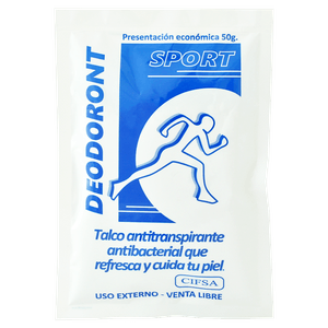 Deodoront Talco Polvo 45 g