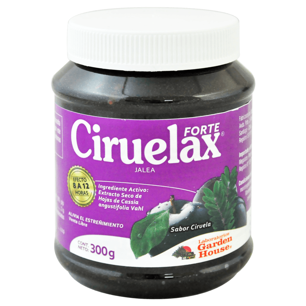 Ciruelax Forte Jalea Laxante Frasco Con 300 g Farmacias Medicity