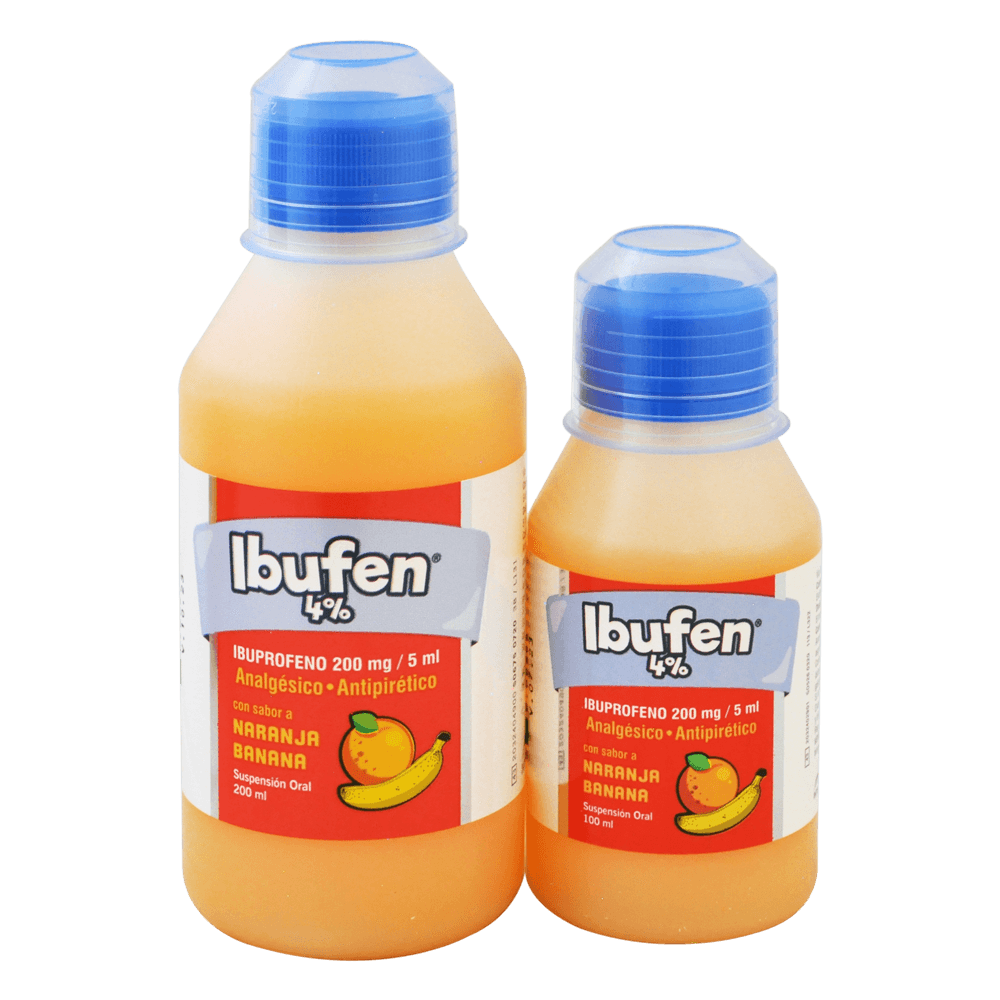 Ibufen 4 Suspensión 200mg/5ml Frasco Con 200 ml Farmacias Medicity