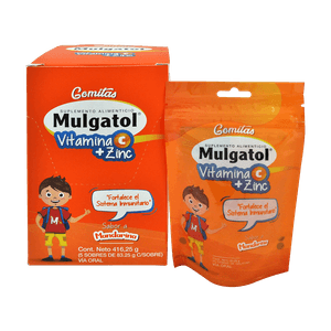 Mulgatol Gomitas Mast Vit C+Zinc Caja con 5 Unidades