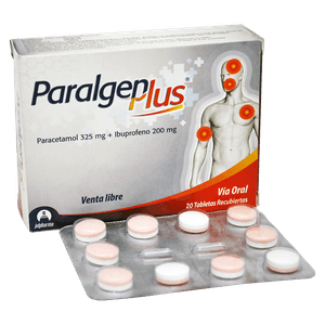 Paralgen Plus 20 Cápsulas