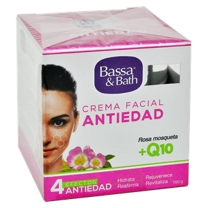 Bassa Crema Antiedad+Q10 Caja 100 g