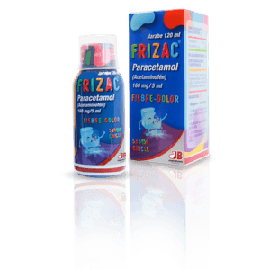 Frizac Jarabe 160mg/5ml Chicle Frasco 120 ml