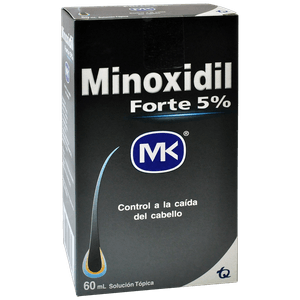 Minoxidil Forte Mk Solución Tópica 5 con 60 mL