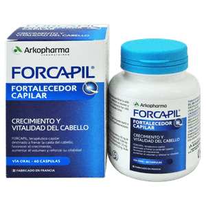 Forcapil Fortalecedor Capilar Cápsulas Caja 60 Unidades