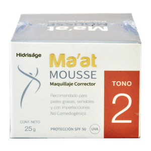 Hidrisage Maat Mousse Maquillaje Tono 2 25 g