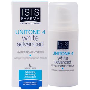Unitone 4 Crema White Advanced Frasco 15 ml