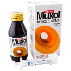 Muxol Jarabe 15mg/5ml Pediátrico Frasco 100 ml