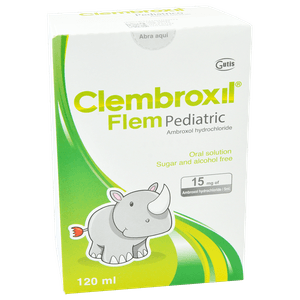 Clembroxil Flem Sol 15mg/5ml Pediátrico 120 ml
