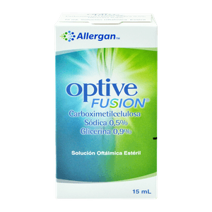 Optive Fusion Solución Oftalmológica 0.5/0.9% Frasco 15 ml