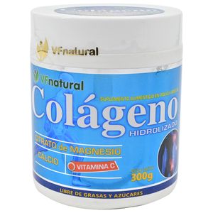 Vf Colágeno Hidrolizado Calcio + Magnesio + Vitamina C Frasco 300g