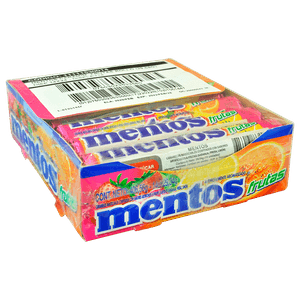 Mentos Caramelos Frutas 29.04 g Caja 14 Unidades
