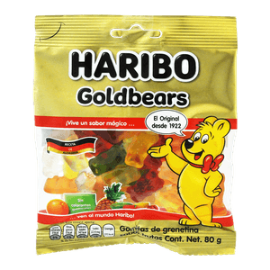 Haribo Gomitas Goldbears Paquete 80 g