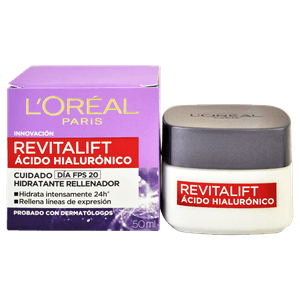 Loreal Crema Revitalift Día Ácido Hialurónico 50 g