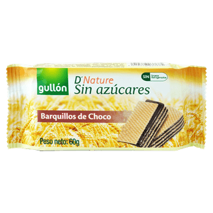 Gullon Barquillos De Choco Sin Azúcar 60 g