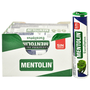 Mentolin Caramelos Eucaliptus 20 g Caja 12 Unidades