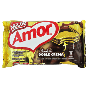 Amor Galletas Doble Crema Chocolate 130 g