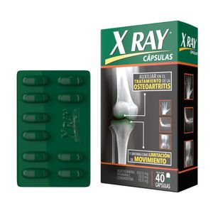 X Ray Cápsulas Caja con 40 Unidades
