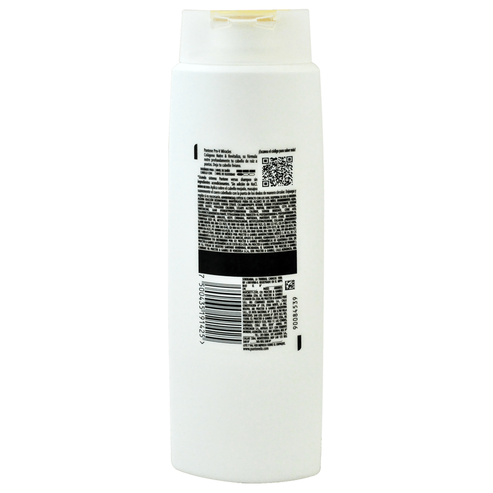 Pantene Shampoo Colágeno NutreRevita 300 ml Farmacias Medicity