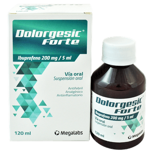 Dolorgesic Forte Suspensión 200 mg/5ml 120 ml