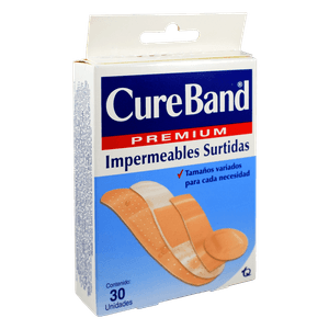 Cure Band Premium Venditas Surtidas 30 Unidades