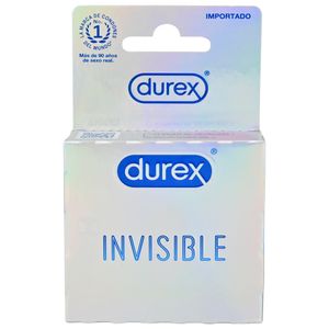 Durex Preservativos Invisible Caja 3 Unidades