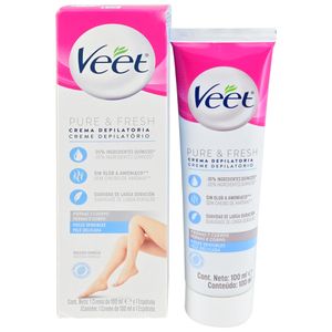 Veet Crema Depiladora Piernas/Cuerpo Piel Sensible 100 ml
