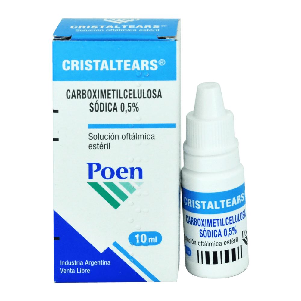 Cristaltears 0.5% Colirio X10ml Lagrima Artificial— Farmacorp