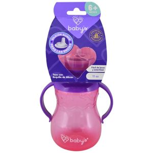 Babys Biberón Taza Boquilla Silicon 6+ 11 oz