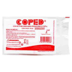 CoPediátrico Recolector Urinario Pediátrico Niña Paquete 1 Unidad
