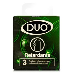 Duo Preservativos Retardante 3 Unidades