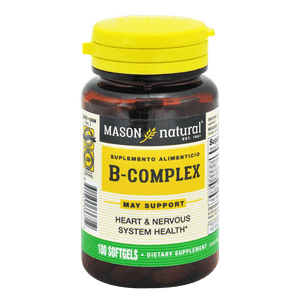 Mason B Complex Cápsula Blanda Frasco 100 Unidades