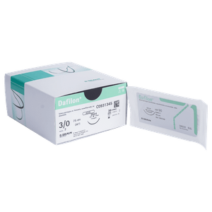 Braun Dafilon #3-0 75cm Ds-24 Aguja 3/8c