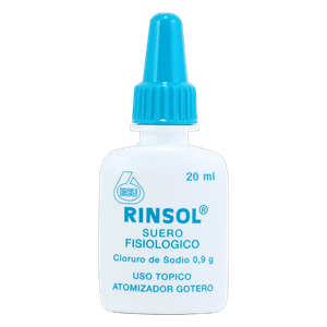 Rinsol Solución Tópica 0.9% Atomiz Gotero 20 ml