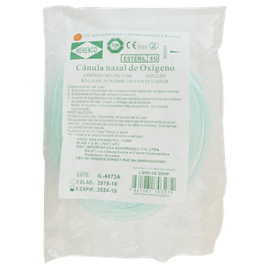 Herenco Cánula Nasal De Oxigenación Adulto