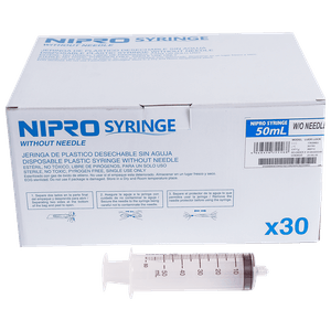 Nipro Jeringa Pico Corto 50ml 1 Unidad