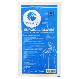 Annuy Surgical Guantes Quirúrgica #8 Par