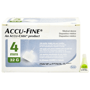 Accu-Fine Aguja Para Pluma #32gx4mm Caja 100 Unidades