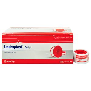 Leukoplast Esparadrapo 1.25cm X 0.9m 24 Unidades
