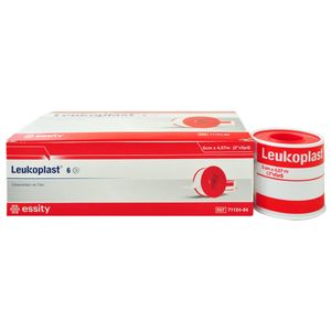 Leukoplast Esparadrapo 5cm X 4.57m 6 Unidades
